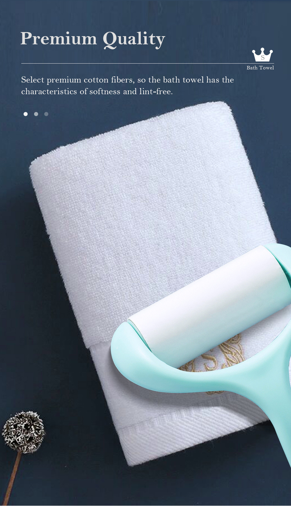 100_ Premium Cotton Bath Towel-5
